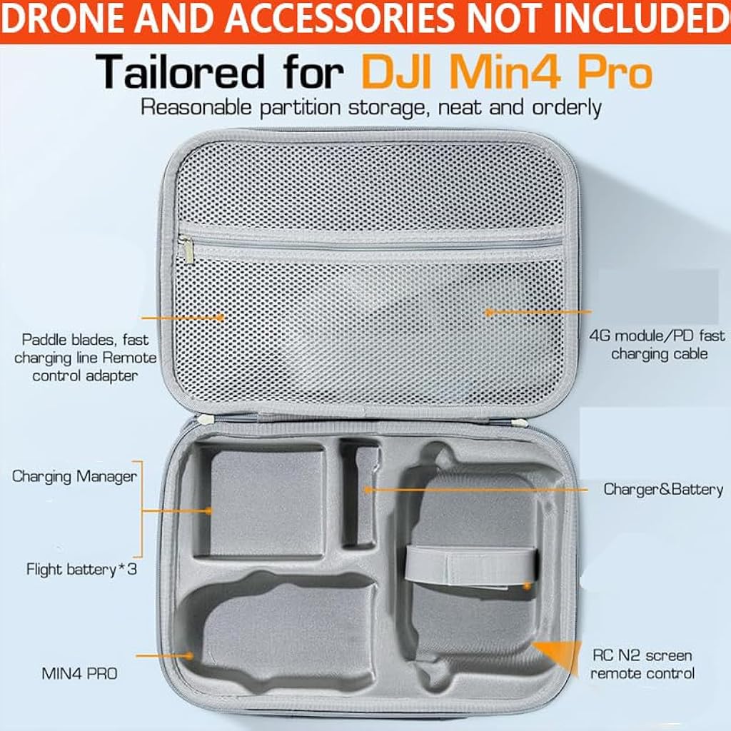 ZORBES® Case Cover for DJI Air 3 RC 2 Remote Controller, Non-Slip Protective Sleeve for Mini 4 Pro Accessories, Anti-Scratch, Shockproof, Dustproof, Flexible, Precise Fit, Easy Charging ZORBES® Case Cover for DJI Air 3 RC 2 Remote Controller, Non-Slip Protective Sleeve for Mini 4 Pro Accessories, Anti-Scratch, Shockproof, Dustproof, Flexible, Precise Fit, Easy Charging